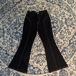 Pacsun/Pacific Sunwear Black High Rise Flare Jeans// Size 27